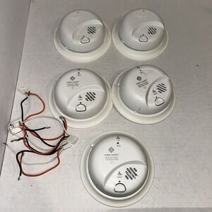Smoke Alarm Lot First Alert Smoke &‎ Carbon Monoxide Detector Lot Of 5 A2